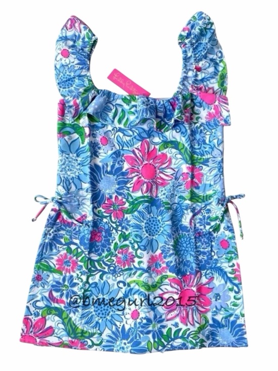 Lilly Pulitzer Pants - 🦄 NWT Lilly Pulitzer Zoya Ruffle Shift Style Romper Sample/Unreleased